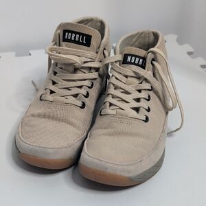 NOBULL Women's Beige High-Top Sneakers